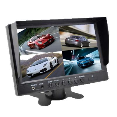 China 9 Inch Quad TFT LCD Color Car Monitor For Bus Truck Fleet Management 9inch for sale