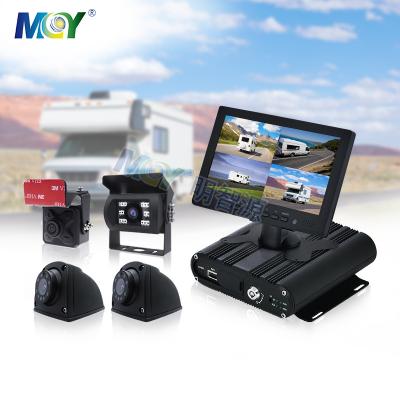 China Waterproof Truck School Bus DVR 4 Cam RV Motohome Mobile Camera MDVR 4CH 8CH 4G GPS WIFI For Vehicle for sale