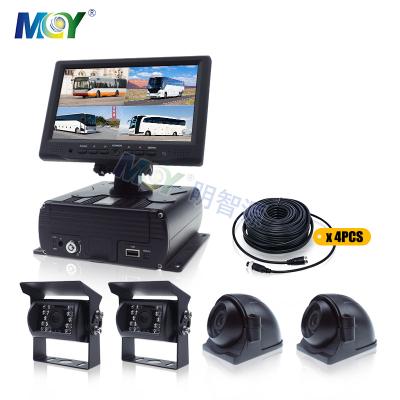 China Waterproof 7 Inch Digital Monitor GPS Tracking Car Rear View Trailer Bus Camera MDVR Video System For Truck for sale