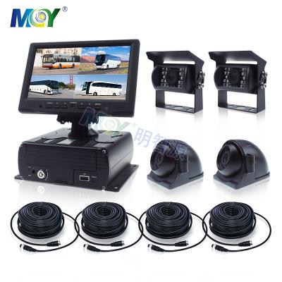 China HD 720P 1080P 3G 4G Wifi GPS DVR Waterproof Mobile Reverse Car Truck Bus Car Rear View Camera Monitor Backup System for sale