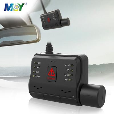 China NIGHT VIEW 24v 170 degree wide angle GPS view 4g GPS Sony starvis night vision cmsv6 fleet management live front inside truck dvr dashcam for sale