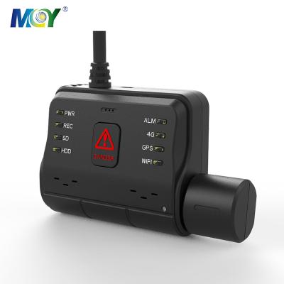 China NIGHT VISION 4CH 1080P HD Mini Mobile DVR 4G WIFI GPS Live Streaming Dash Cam Recorder for Utility Vehicle Truck for sale