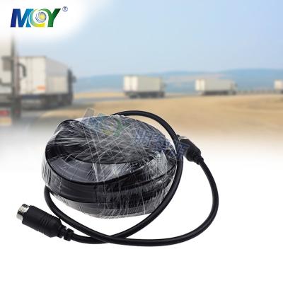 China Car 10 Meter 4 Pin Connector Extension Power Cable For Truck Bus CCTV Audio Video Security for sale