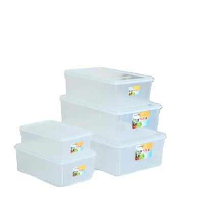 China Plastic Airtight Buckle Storage Box Set Container Food Airtight Storage Container With Lid for sale