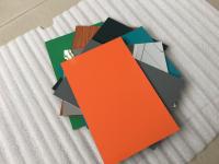 China El panel compuesto de aluminio verde de PVDF con buenas uniformidad y durabilidad del color en venta