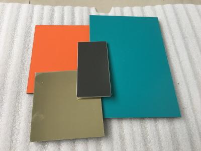 China Anti - Static ACP Aluminium Composite Panel Exterior Designs , Composite Metal Panel  for sale