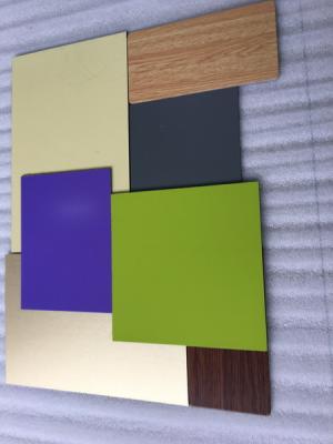 China Pearl Colors PVDF Paint ACP Aluminum Composite Panel 4* 1500 * 5100mm Size for sale