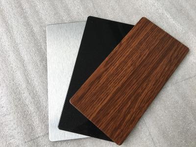 China External Wall Cladding Aluminium Composite Sheet , Aluminum Plastic Laminate Sheet for sale