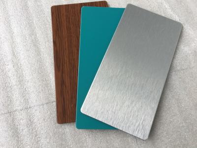 China Maak 3mm Aluminium Samengesteld Blad, Bekleed het Aluminium Samengesteld Comité van Alu waterdicht Te koop