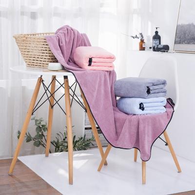 China 2023 New Arrival Reasonable Price Household Child Safe Luxury Bath Towel Solid Color Bath Room Towel for sale