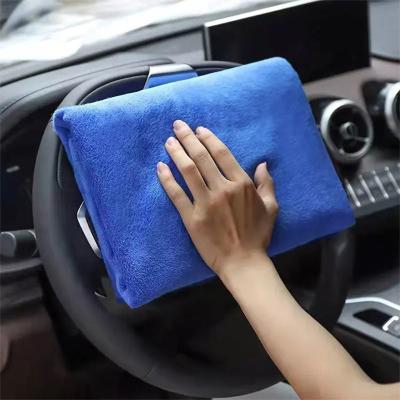 China High quality viable car microfiber quick dry towel edgeless towel for car for sale