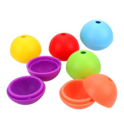 China Safety Factory Wholesale Free Custom Reusable Diy Bap Ice Ball Silicone Cube Mold for sale