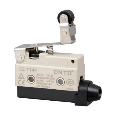 China CZ-7144 CZ-7144 72g 0.05mm-0.5m/s 15A 250V High Construction CNTD Waterproof and Oil-Proof Mechanical Resistance Horizontal Limit Switch for sale