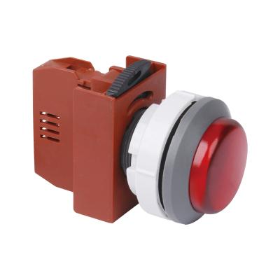 China Safety Mini Round Pushbutton Switch C3LIF 10g @40-500Hz 10A 380V 2500VAC 50Hz, 1 min CNTD 30mm C3LIF for sale