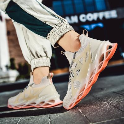 China Fashion Trend Men Shoes Breathable Men Sneakers Sports Shoes Fashion Jogging Lace-up Sport Non-slip Outdoor Walking Shoes Male Shoes for sale