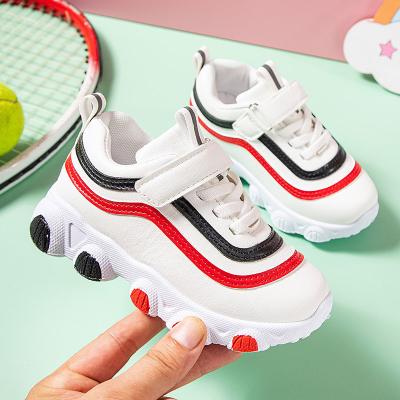 China 2021 Spring Breathable Toddler Shoes Baby Boy Casual Sneakers Kids Walker Children Sports Shoes Breathable Soft Bottom Non-slip for sale