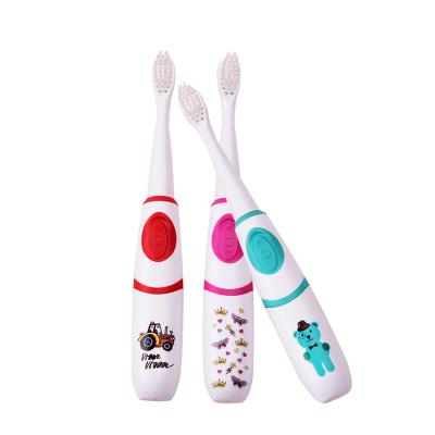 China Battery Operated 24000 Vibration Teeth Cleaning C&C Sonic Electric Toothbrush For Kid for sale