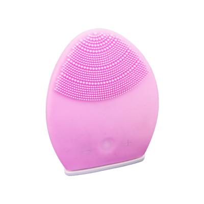 China C&C Facelift Deep Deepening Mini Electric Facial Brush Vibration Massage Waterproof Silicone Face Cleansing Brush for sale