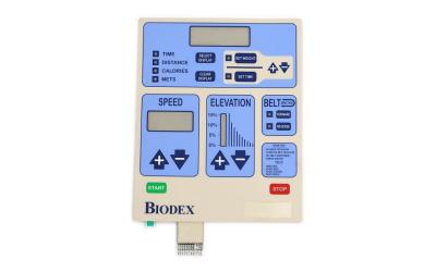 China Biodex Healthcare Treadmills ESD Resistant Membrane Switch with Male Connector (LTIMG0459) for sale