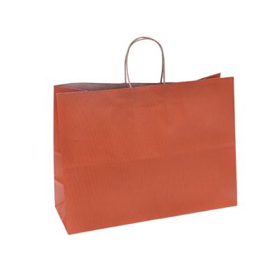 China takeaway food packaging full-page tote custom printed double layer luxury gift paper shopping bag for sale