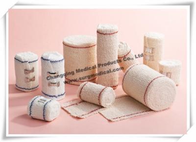 Chine Haut bandage de compression de bout droit de crêpe ferme médicale pour le traitement de premiers secours de blessures de secours à vendre