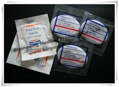 China Sterile / Non - Sterile Cotton Eye Pad , Medical Absorbent Cotton for sale