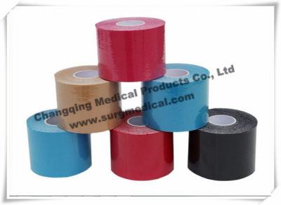 China Sports Medical Muscle Kinesiology Strapping Tape Waterproof CE Approved for sale