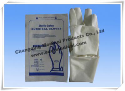 China Disposable Sterile Medical Surgical Gloves Size 6.5 / 7 / 7.5 for sale