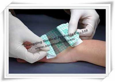 China PU Medical Wound Dressing Transparent Waterproof Latex Free With Absorbent Pad for sale