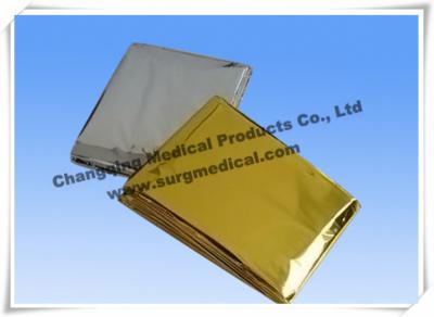 China Small First Aid Kits Space Emergency Mylar Blanket Thermal Foil PET Film for sale