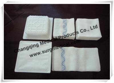 China Non Sterile Cotton Plain Gauze Wound Dressing Pad Variety Size and Ply for sale