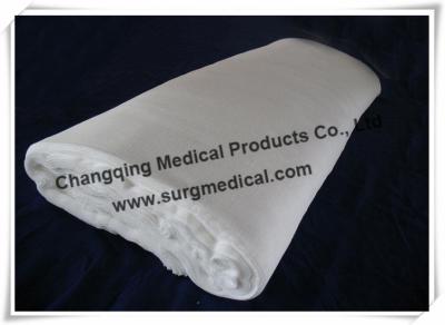 China Medical Bleached Non Sterile Absorbent Cotton Zig Zag Gauze Roll 36