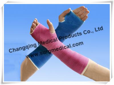 China Fiberglas-Casting-Band-Gips-Verband geworfen und Schienen-Leichtgewichtler zu verkaufen