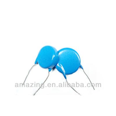 China Size Voltage Good Quality 1KV 471K 470PF Blue High Voltage Disc Ceramic Capacitor for sale