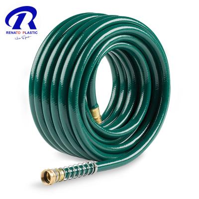 China Anti Abrasion Multi Colors Non Smell Hose Green Garden Hose PVC Garden Hose Vinyl Tubing Hose for sale