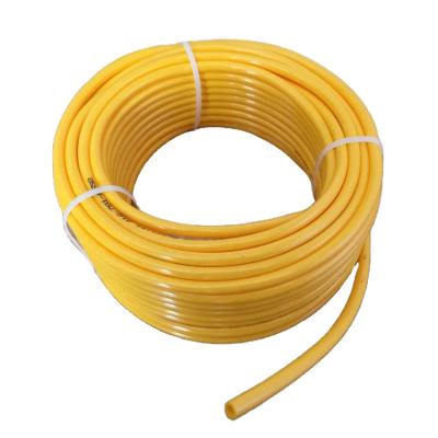 China Light/Durable/Transparnet/Clear Vinyl Tubing Yellow PVC Single Hose Fed Pole Window Clean Hose Working Life Long Time for sale