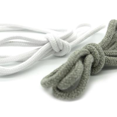 China Sustainable Custom Soft Colorful Strand Cotton Twisted Rope, 4mm Cotton Macrame Rope for sale