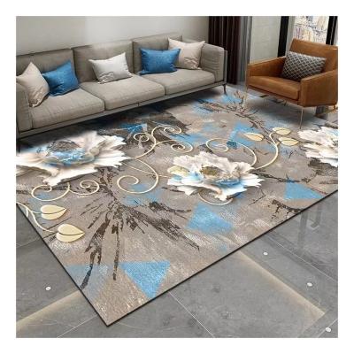 China Modern 3d Stain Design Heavy Duty Multi Structure Polyester Printed Rug /Carpet for sale