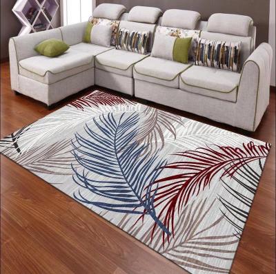 China Modern Printed Design Non Slip Outdoor Blankets Logo Modern Indoor Carpet for sale