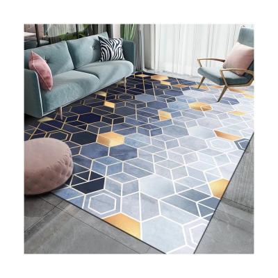 China Commercial Use Home Office Living Room Washable Door Printed Carpet for sale