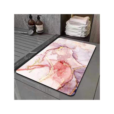 China Custom Size Washable Hot Sale Microfiber Washable Bath Mats for sale