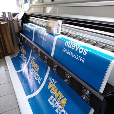 China GLOSSY OUTDOOR ADVERTISING BANNER 440gsm 13oz 3.20m*50m FRONTLIT for sale