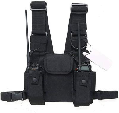 China Polyester Front Pack Pouch Holster Vest Custom Made Wholesale Rig Chest Bag for Men for sale