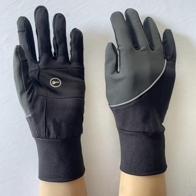 China Lightweight Winter Reflective Brand Warm Working Gloves With Key Pocket On The Palm for sale