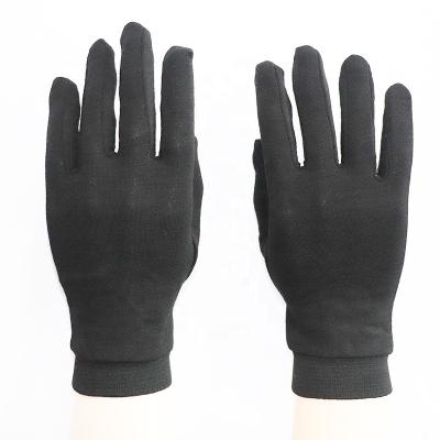 China Microfiber Anti-Slip Knitted Glove For Watches , Clean Jerwery Safty Glove for sale