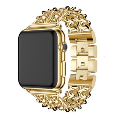 China New Design Unique Cowboy Chain Watch Straps For Apple Watch Se 6 5 4 3 2 Stainless Steel Watch Bands for sale