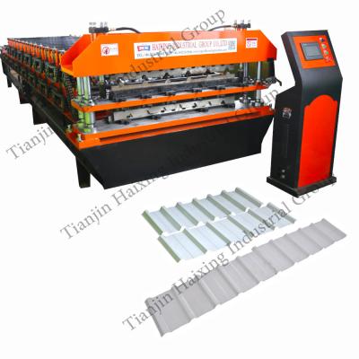 China Building Material Shops Roof Making Machine Zinc Roof Sheet Roll Forming Machine Roof Sheet Roll Forming Machine for sale