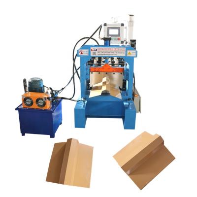 China Building Construction Hydraulic Ridge Cutting Machine Ridge Capping Machine Ridge Capping Roll Forming Machine for sale