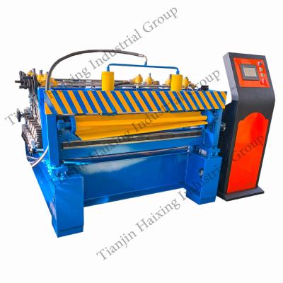 China Full Automatic Sheet Metal Decoiling Straightening And Cutting Coiled Steel Machine for sale