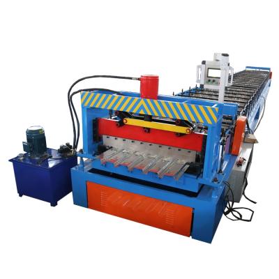 China Building Material Shops Colored Sheet Tile Color Steel Wall Sheet Roll Forming Machine for sale